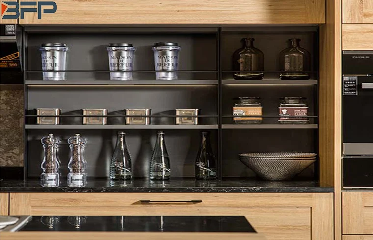 Detalle de cocina campestre