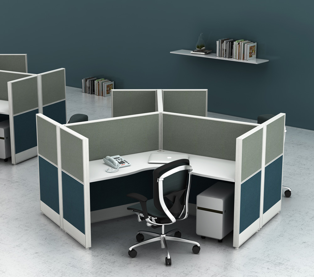 Estación de trabajo de tres vías